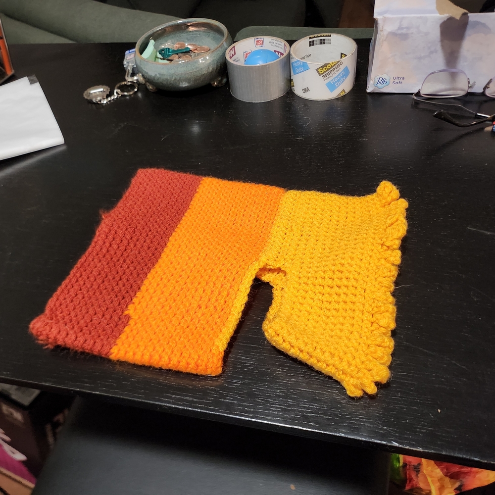 Colorful Easy On/easy Care Dog Sweater!